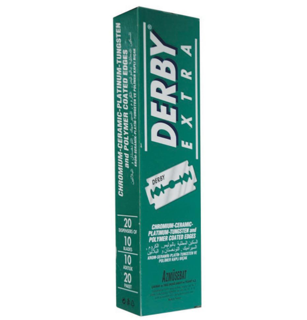 Derby Extra Double Edge Safety Razor Blades (100)