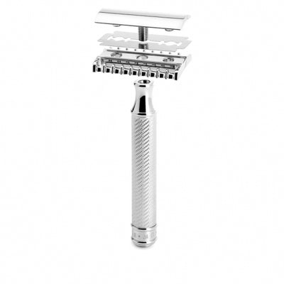 Muhle R41 Open Tooth Comb Safety Razor Metal